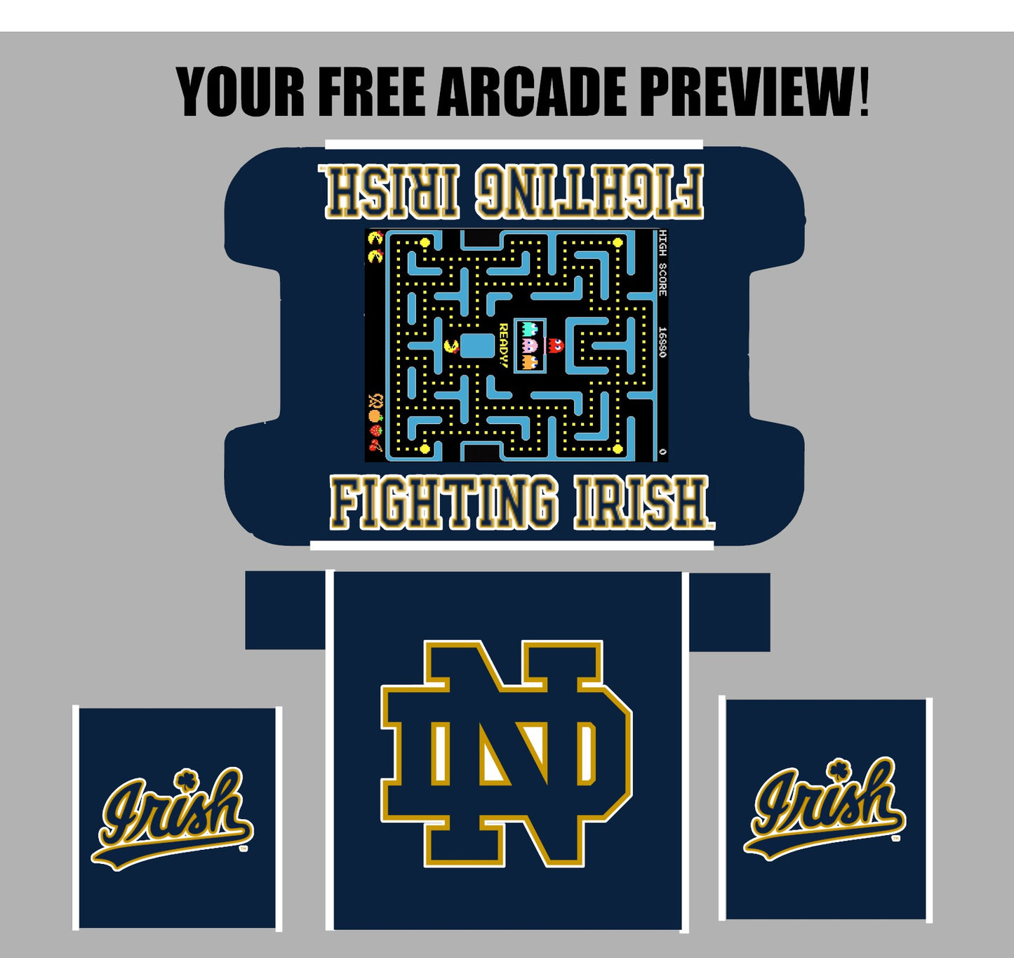 Notre Dame Cocktail Arcade