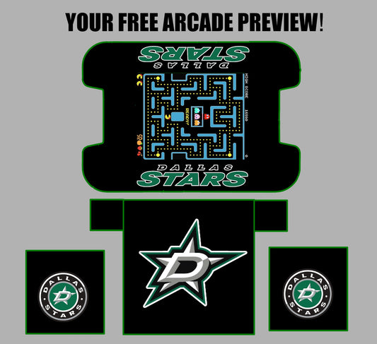 Dallas Stars Cocktail Arcade