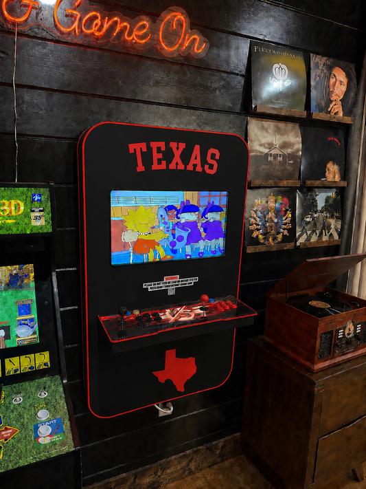 Texas Themed Wall Arcade