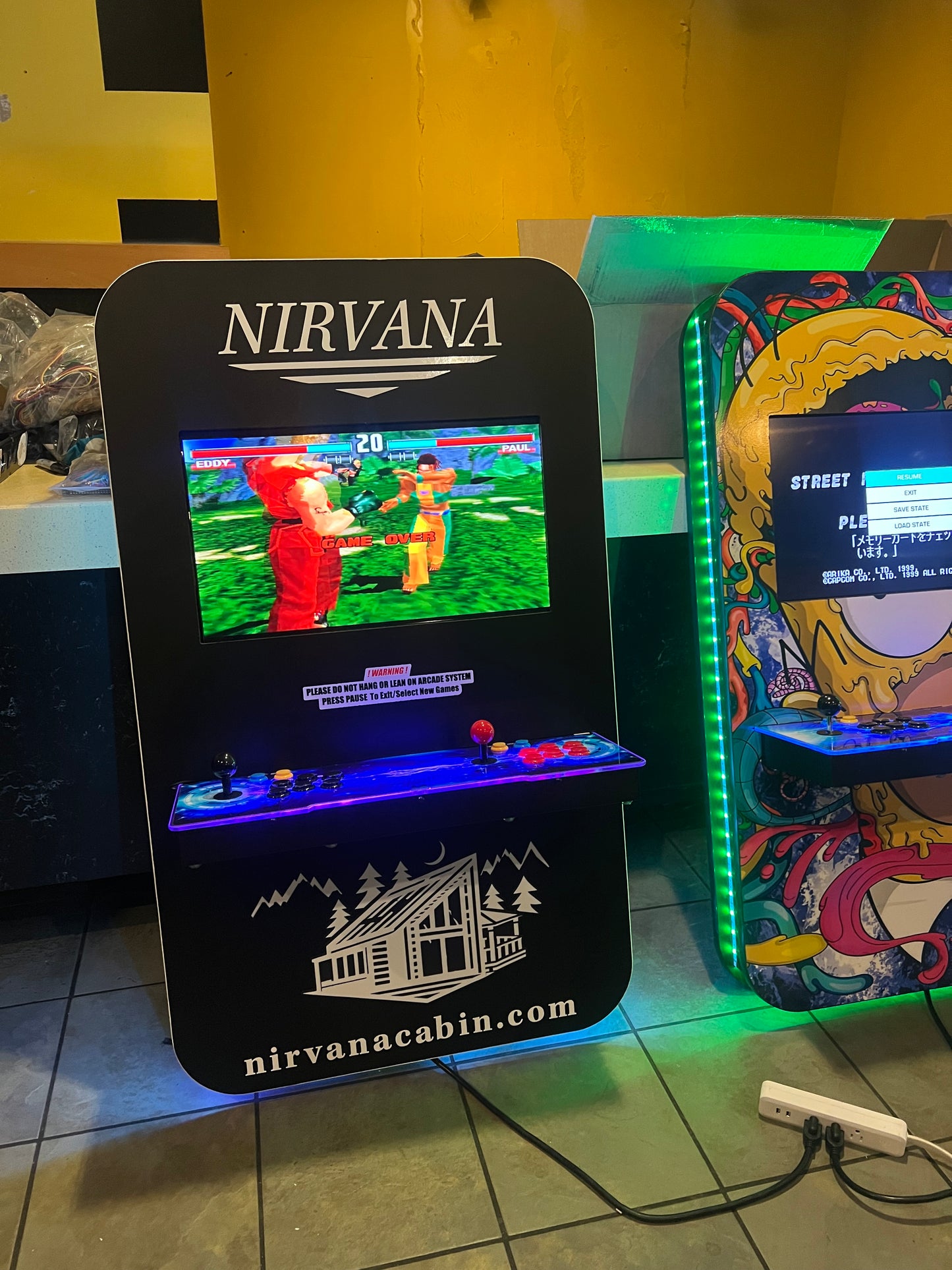 NIRVANA wall mounted Arcade