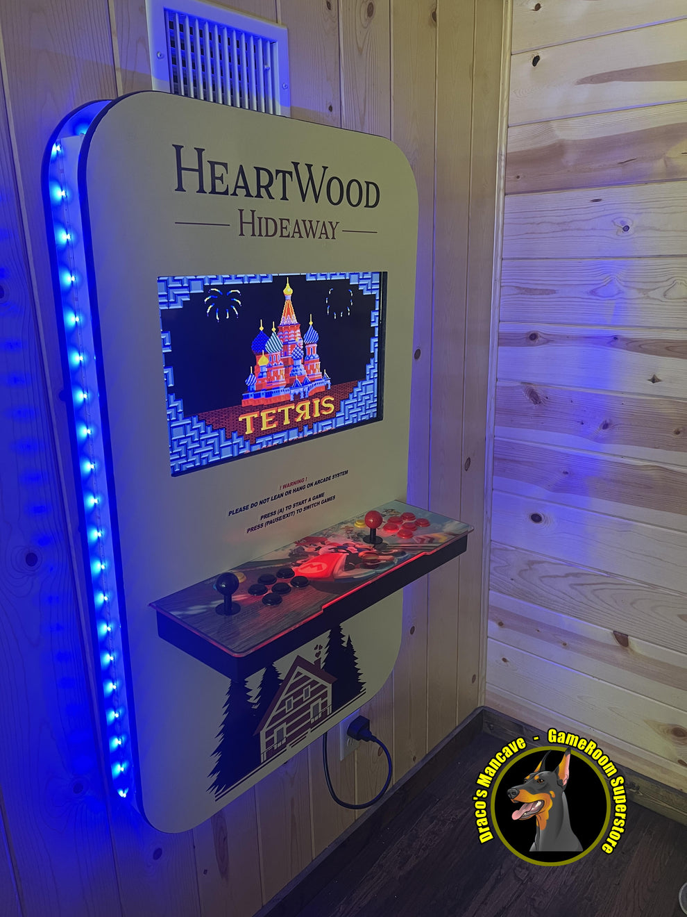 Design Your Own System Wall Mounted Arcade Dracosmancave