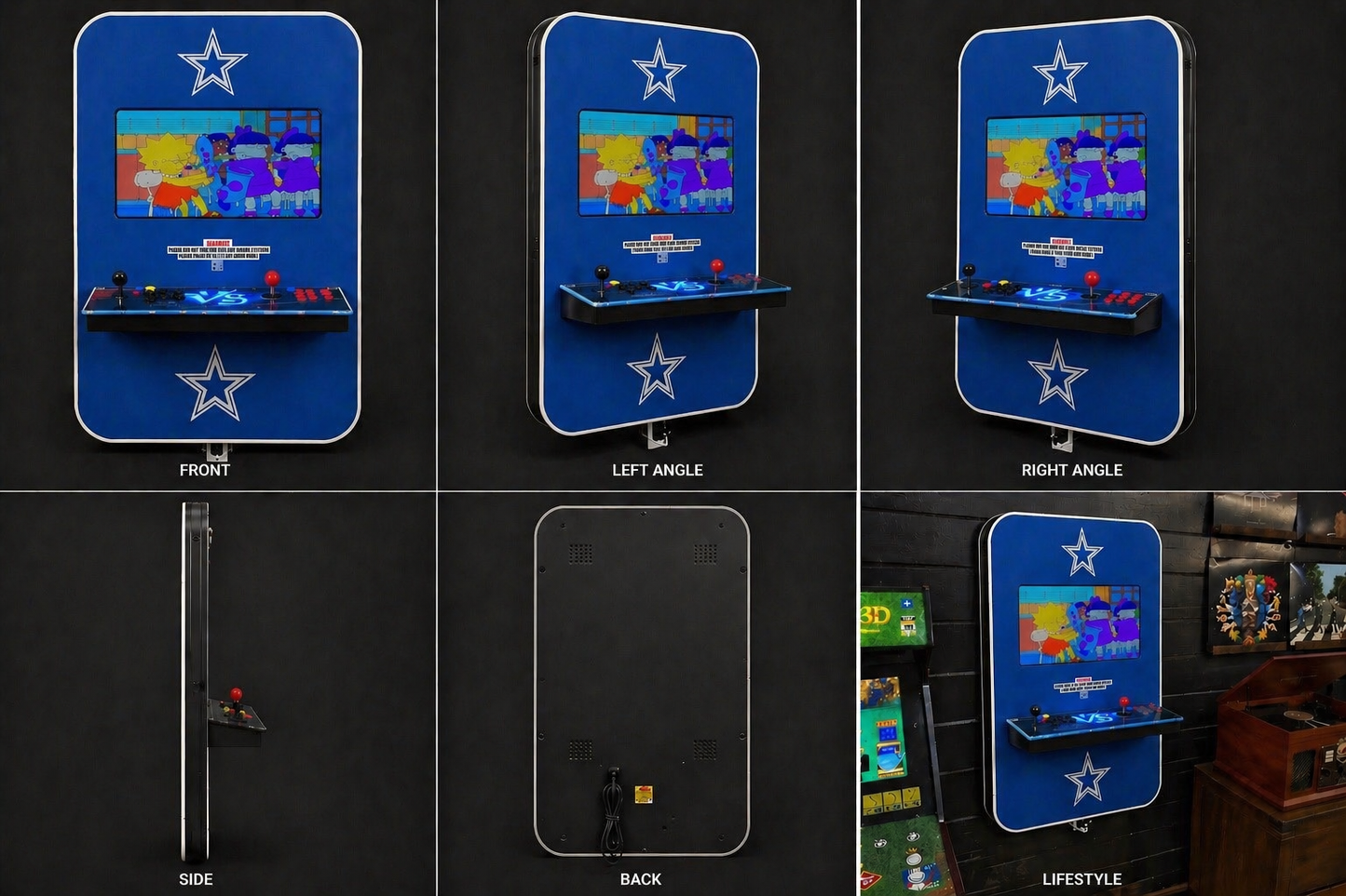 Texas Themed Wall Arcade