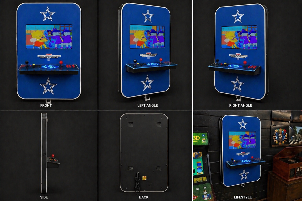 Texas Themed Wall Arcade