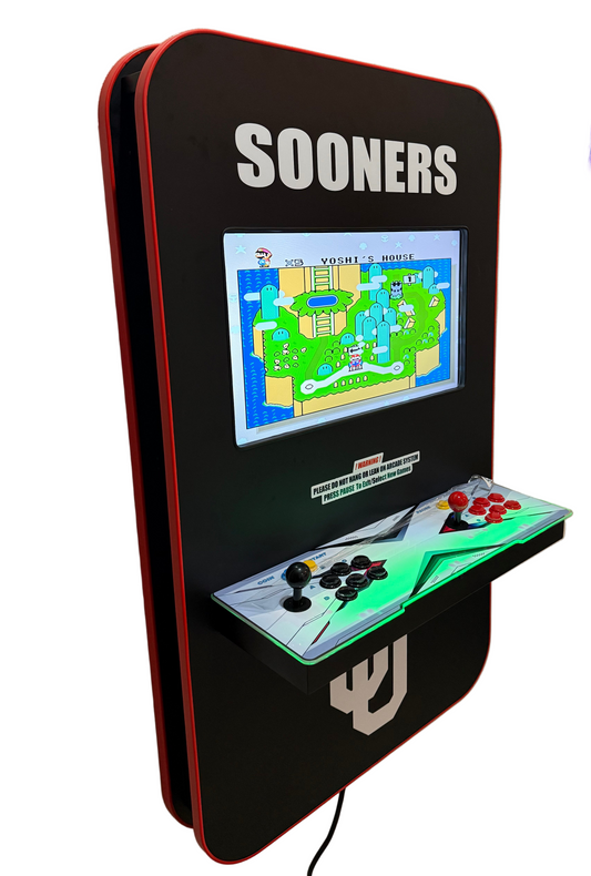 Sooners Themed Wall Arcade