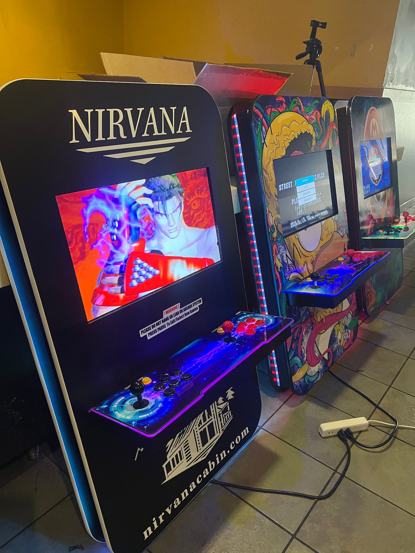 NIRVANA wall mounted Arcade