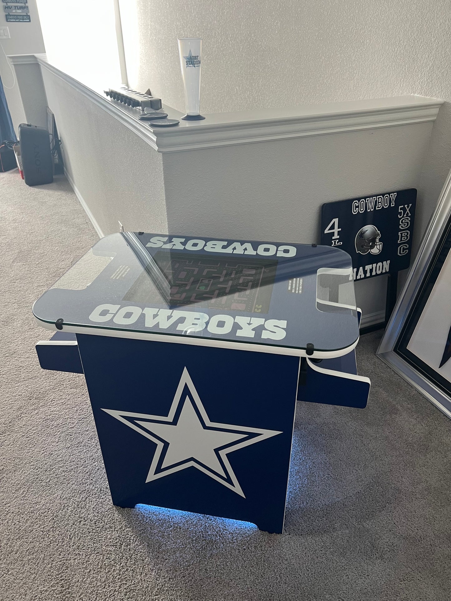 Dallas Cowboys Cocktail Arcade