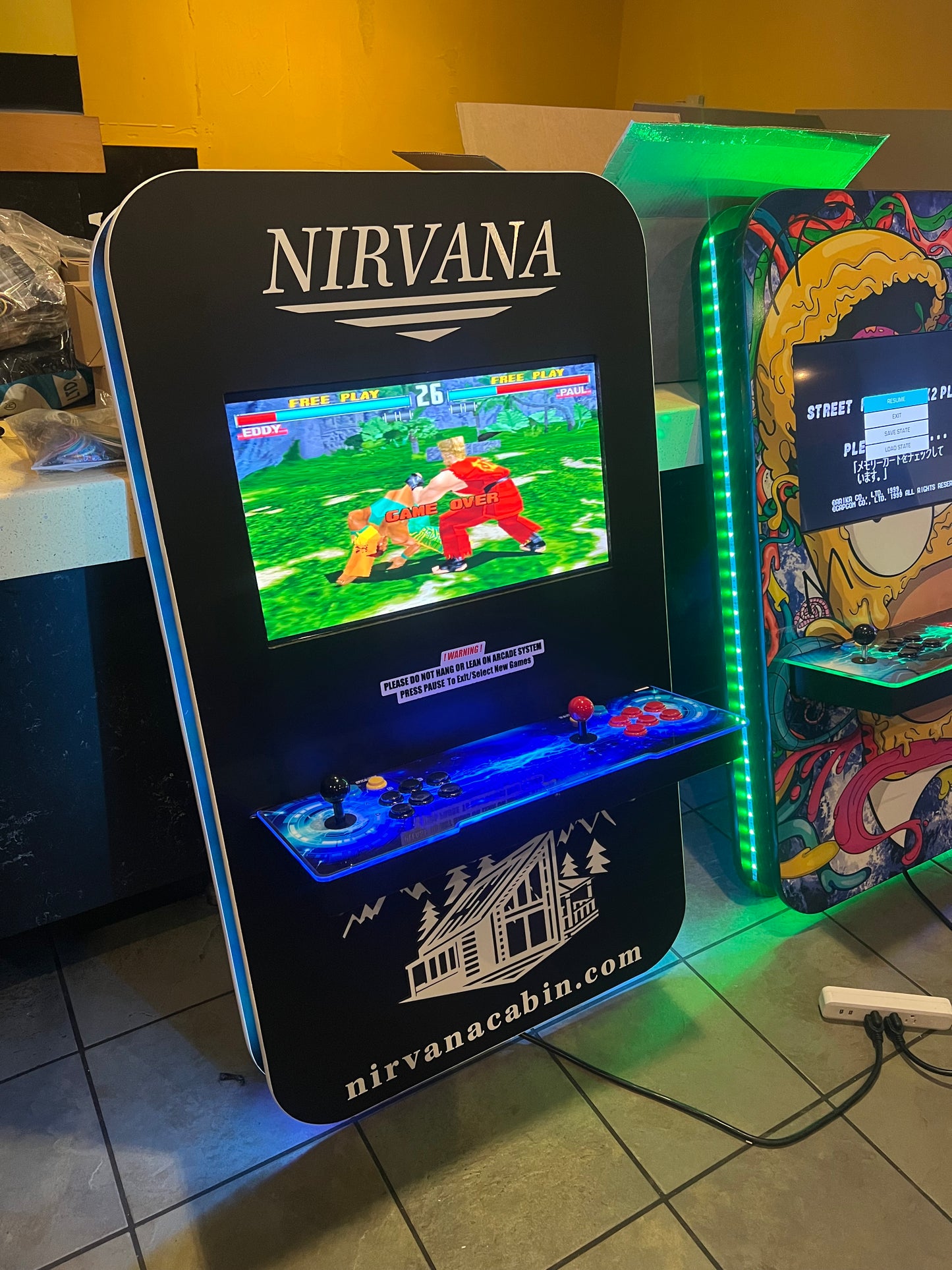 NIRVANA wall mounted Arcade