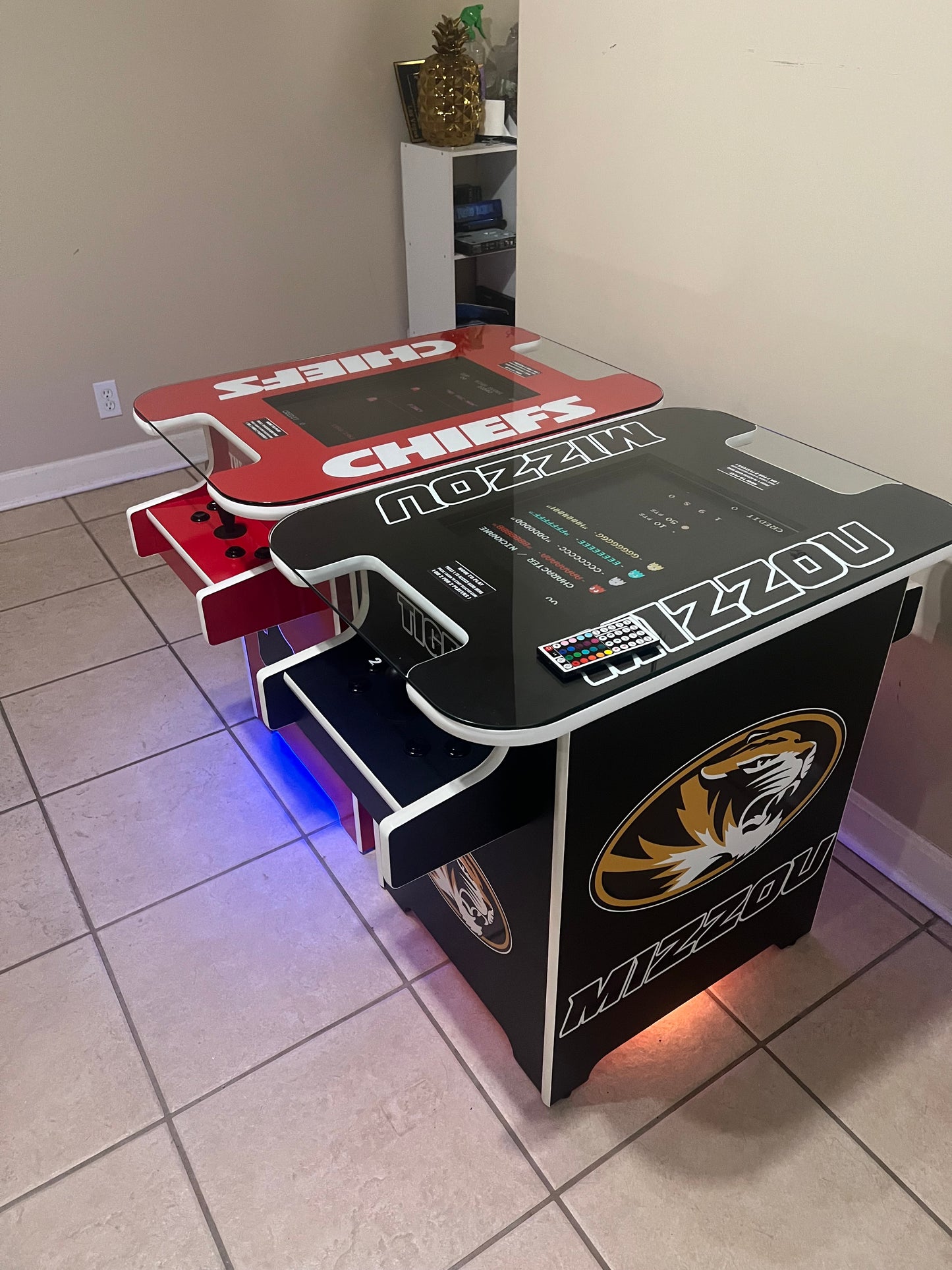 Mizzou Tigers Cocktail Arcade