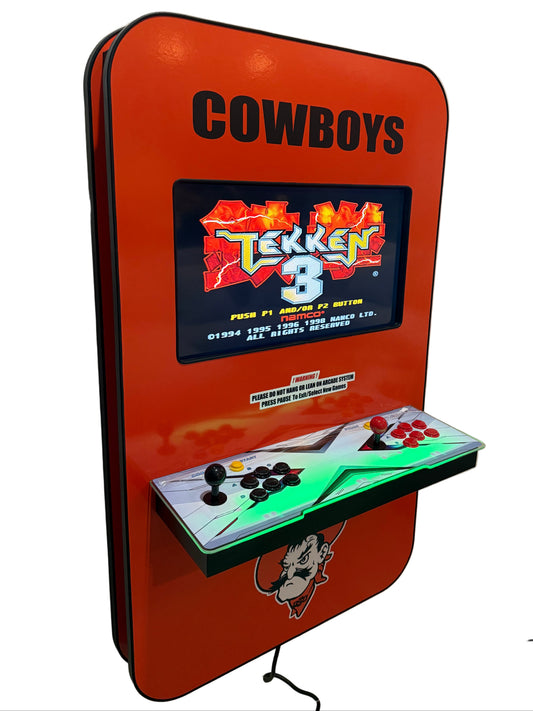 Oklahoma State Themed Wall Arcade