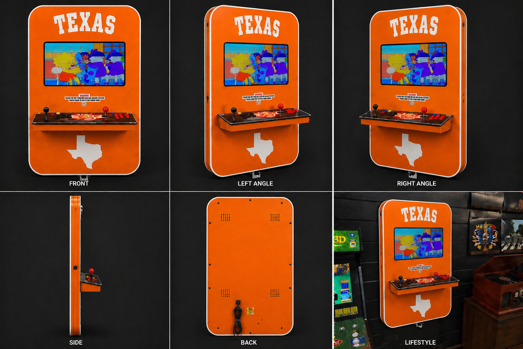 Texas Themed Wall Arcade