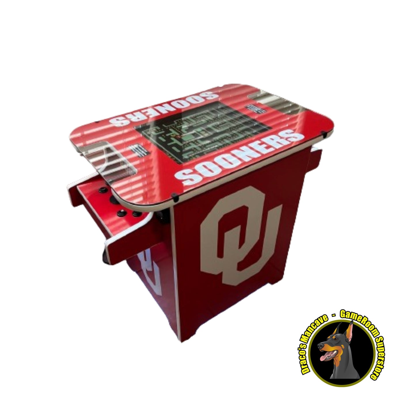 Oklahoma Sooners Cocktail Arcade