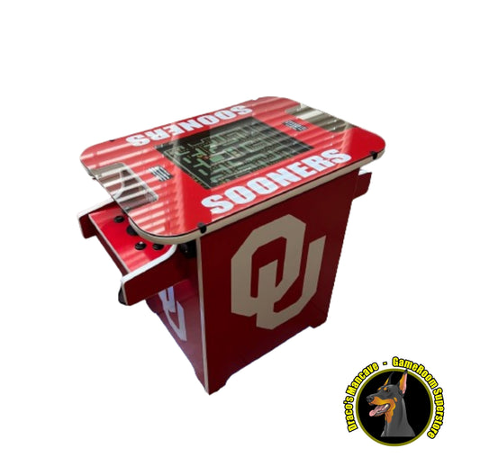 Oklahoma Sooners Cocktail Arcade