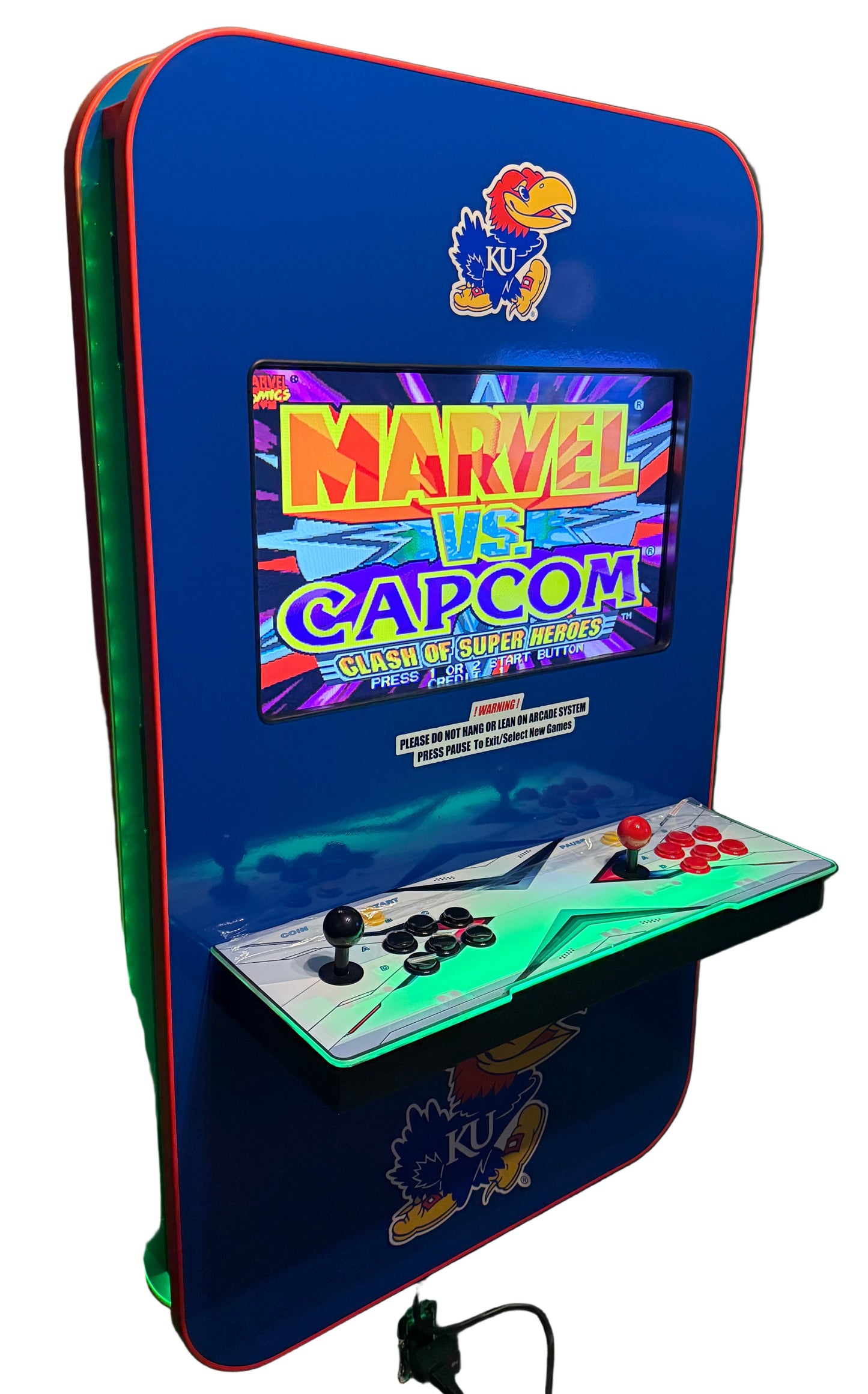 Kansas Jayhawks Themed Wall Arcade