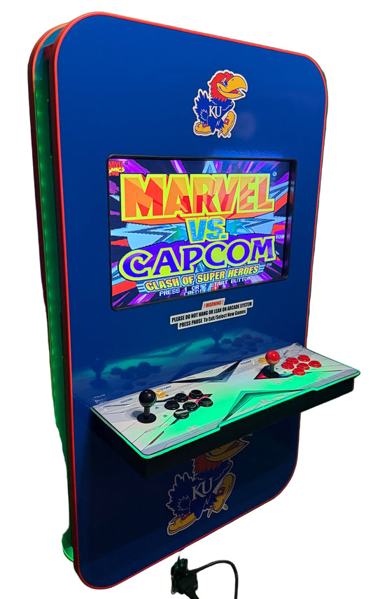 Kansas Jayhawks Themed Wall Arcade