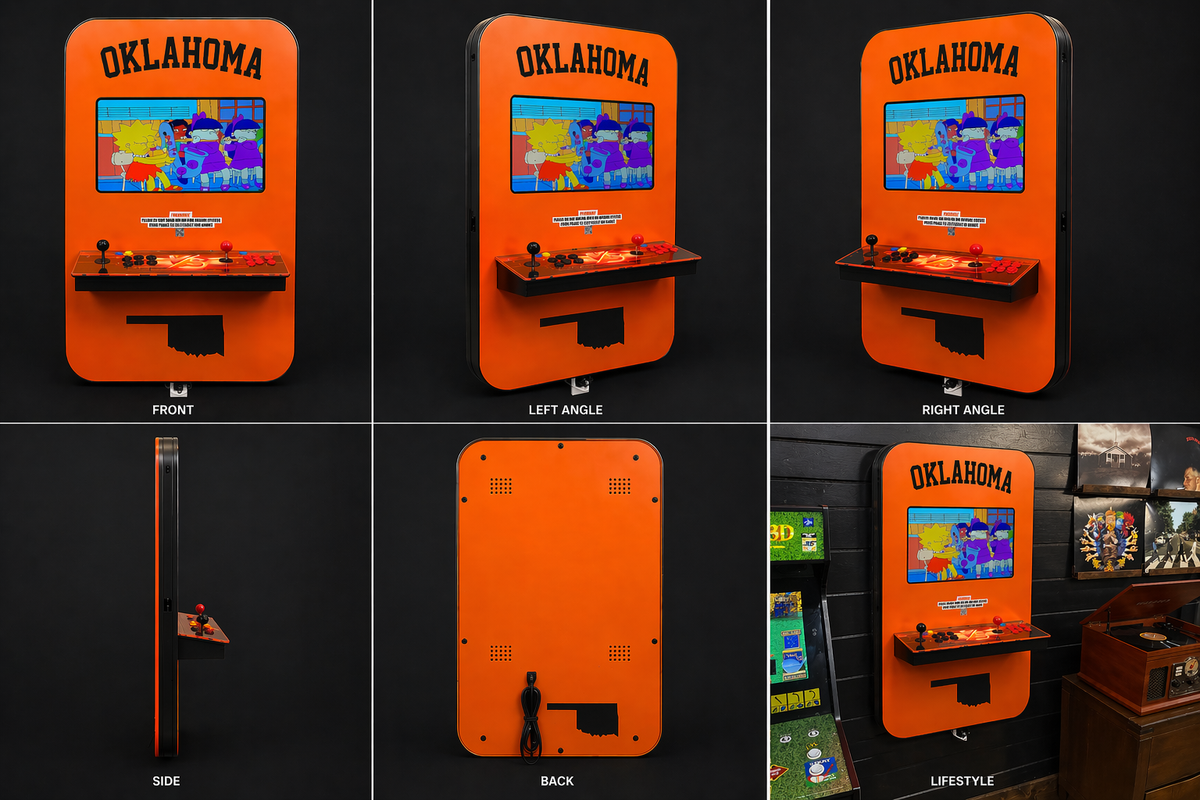 Oklahoma Themed Wall Arcade