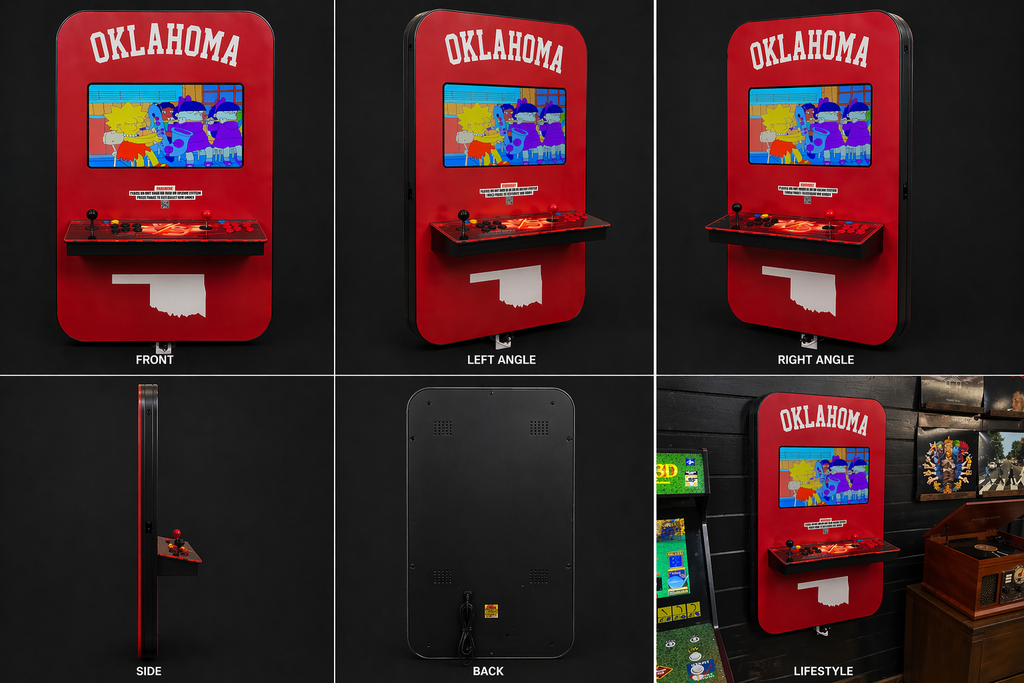 Oklahoma Themed Wall Arcade
