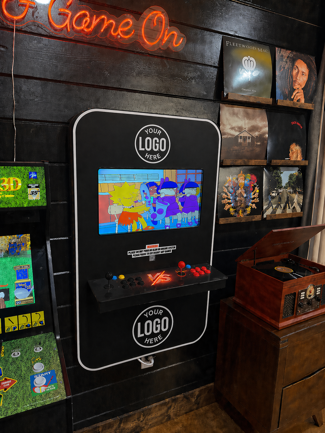 Design Your Own System - Wall Mounted Arcade