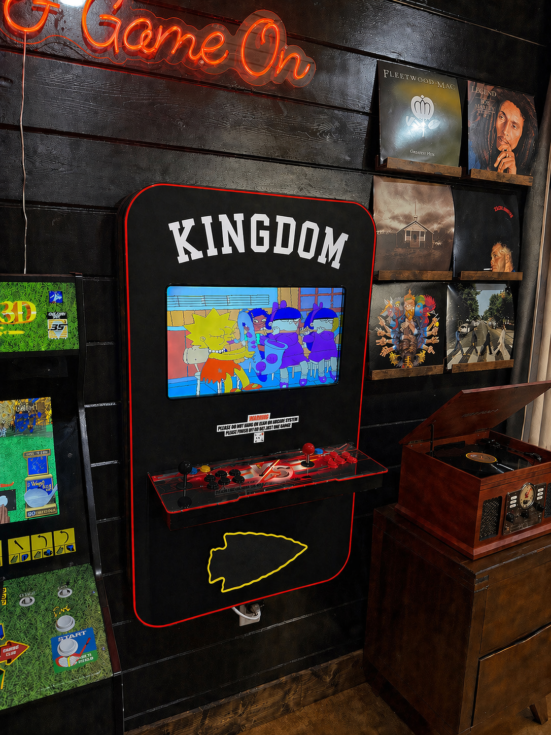 Kansas Themed Wall Arcade