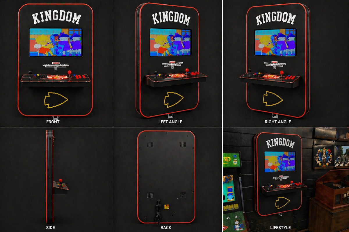 Kansas Themed Wall Arcade