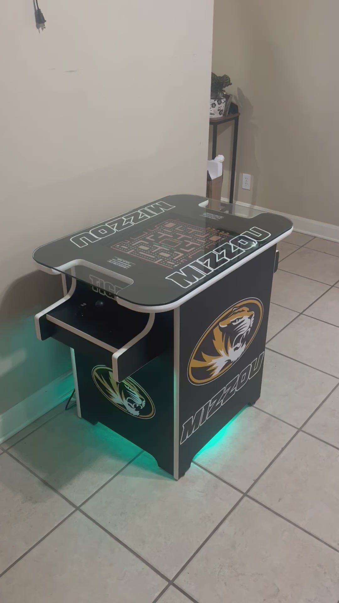 Mizzou Tigers Cocktail Arcade