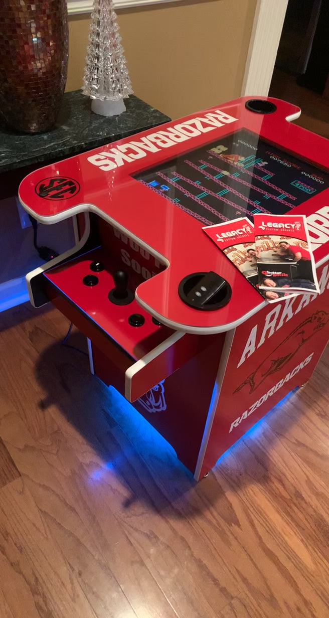 Arkansas Razorbacks Cocktail Arcade