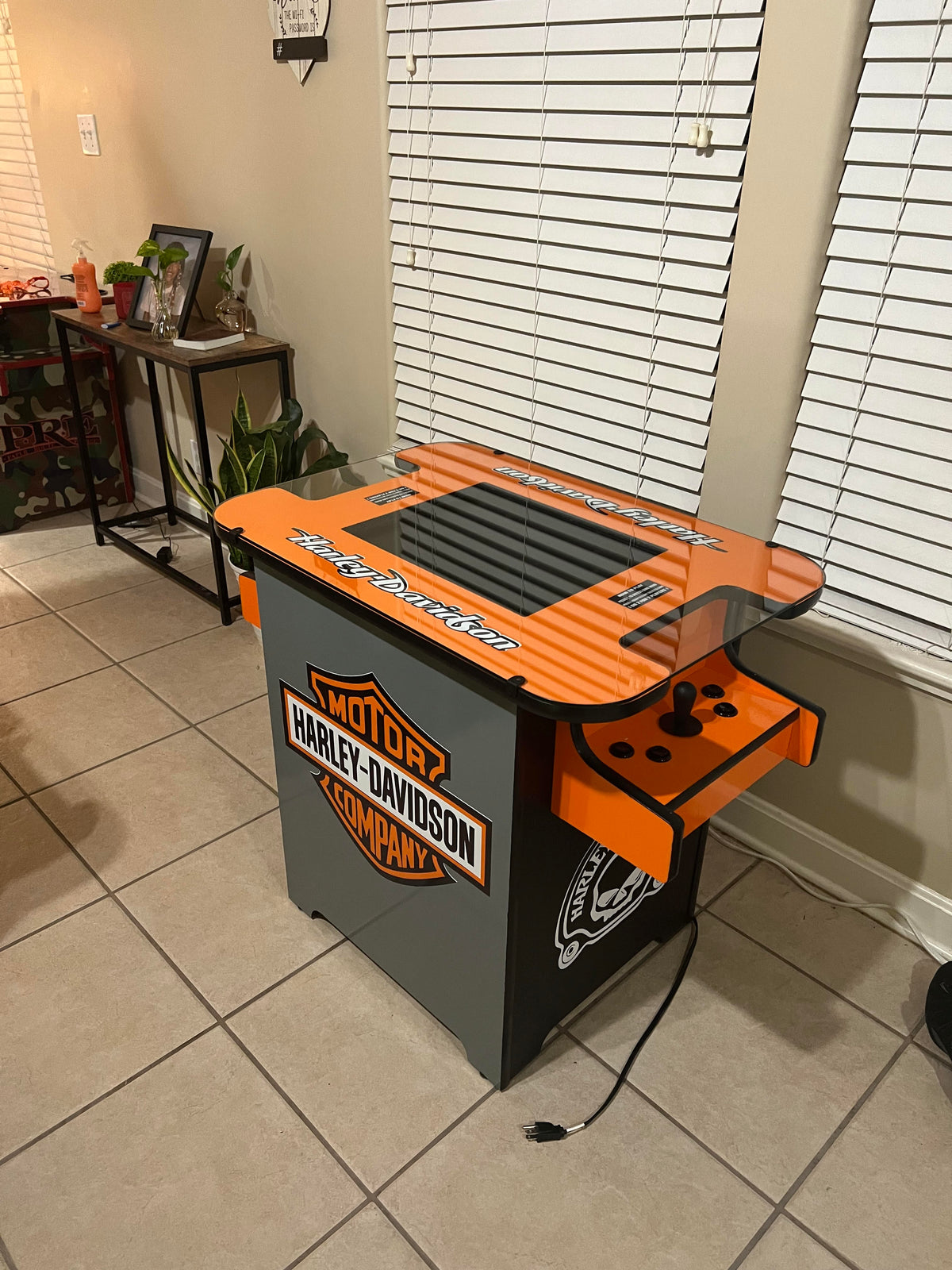 Harley Themed Cocktail Arcade